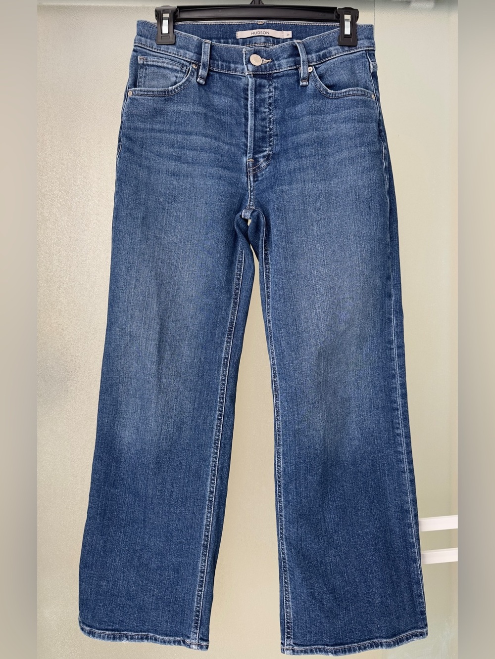 Hudson Women’s Rosie Upscale Wide Leg Jeans